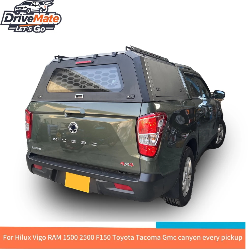 Protección duradera para tu camioneta: la cubierta rígida de aluminio Ssongyang para Rexton, Hilux y más