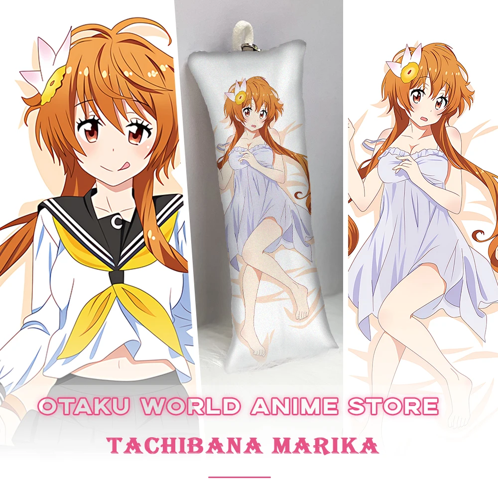 

Pseudo Love Tachibana Marika Anime Pillow Cover Cartoon Dakimakura Double-Sided Printed Oatku Pillowcase Custom Cushion Covers