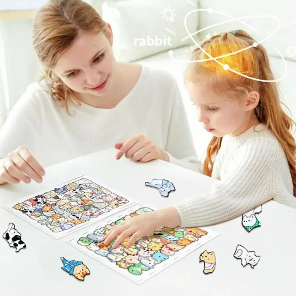 

Irregular Shaped Animal Cats Jigsaw Puzzles Dinosaur Wooden Cartoon Shape Puzzles Little Bear Animal Shape Puzzles Kids Gifts