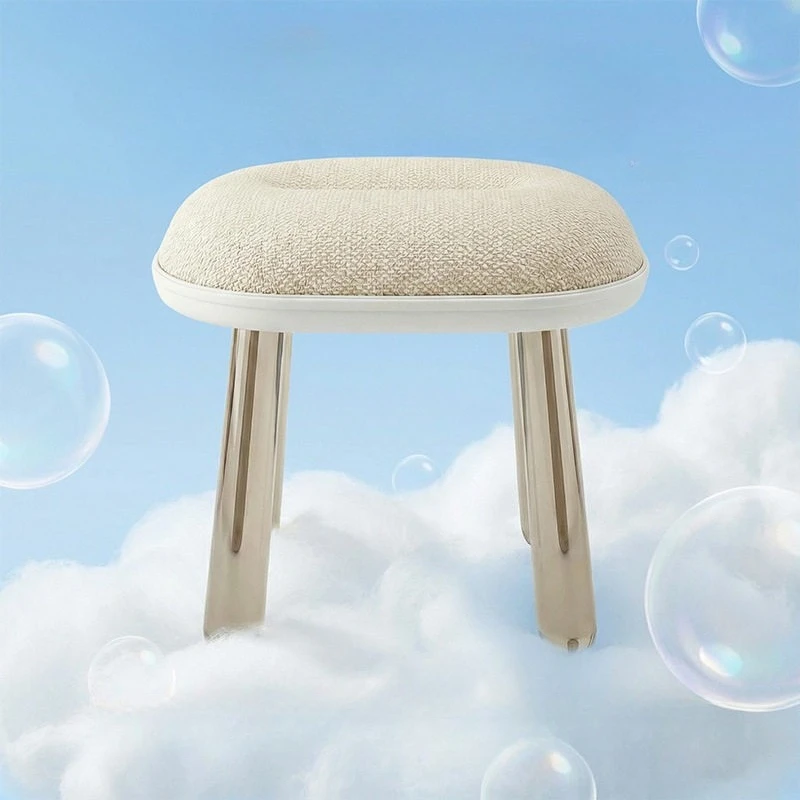small low stool home living room practical durable stool shoe changing minimalist siedzisko do przedpokoju interior furniture