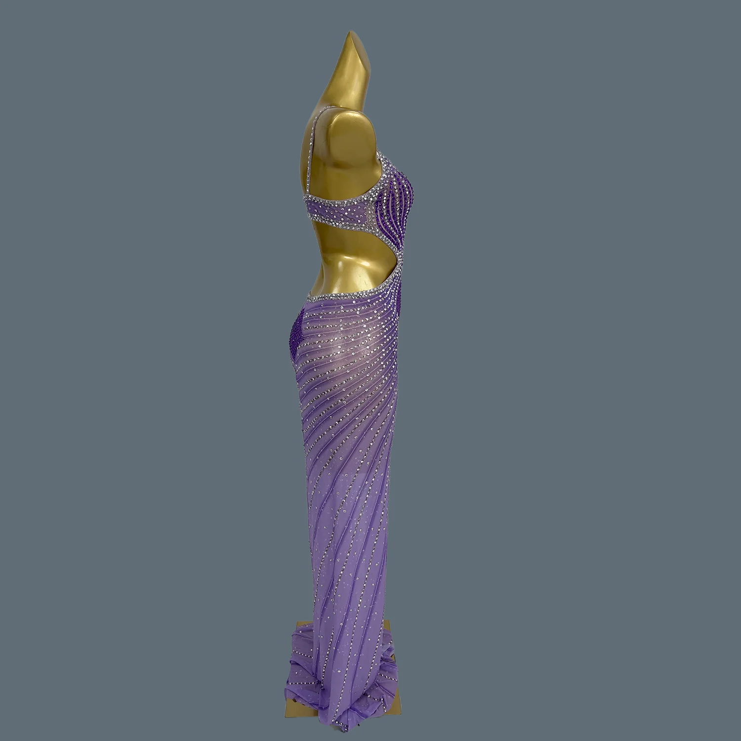 

Dinner Dress For Women Bohemian Style Long Dress Trendy Rhinestone Maxi Dress Elegant High-quality Strap Dress Sexy Gown Xigua