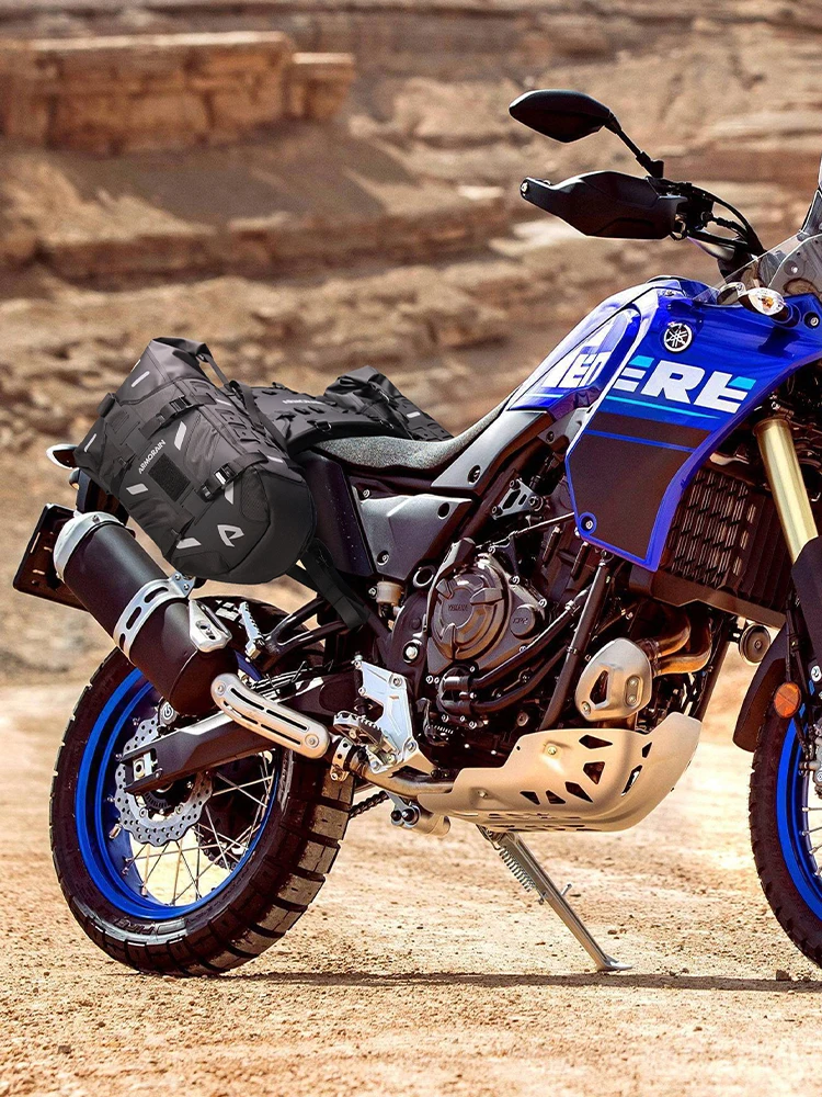 Leichte, wasserdichte Motorrad-Satteltaschen, 40L Seitenkoffer, Cross-Country-Reisegepäck, Werkzeugkoffer, Motorrad-Seitentaschen