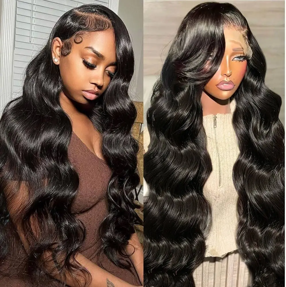 

34 inch Body Wave Lace Front Wig on Sale Brazilian Body Wave Lace Front Wig Remy Hair Hd Lace Wig 13x6 Human Hair For Woman