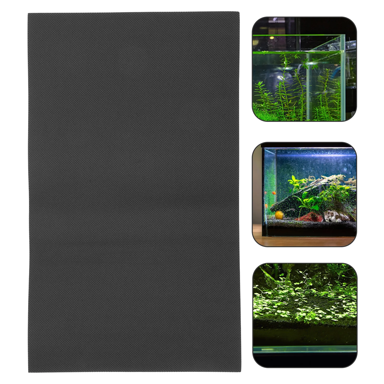 

Aquarium Bottom Pad Fish Tank Mat Thickened Non-Slip Leveling Mat for Shockproof Water Absorption Wear Resistance Long Term Use