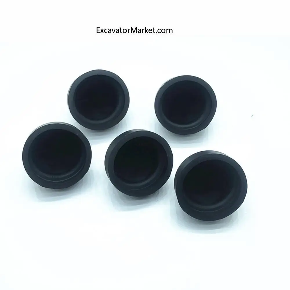 Excavator Parts Excavator Air filter element rear cap rubber cover duckbill For Komatsu PC Daewoo ZX SK Sumitomo Hyundai