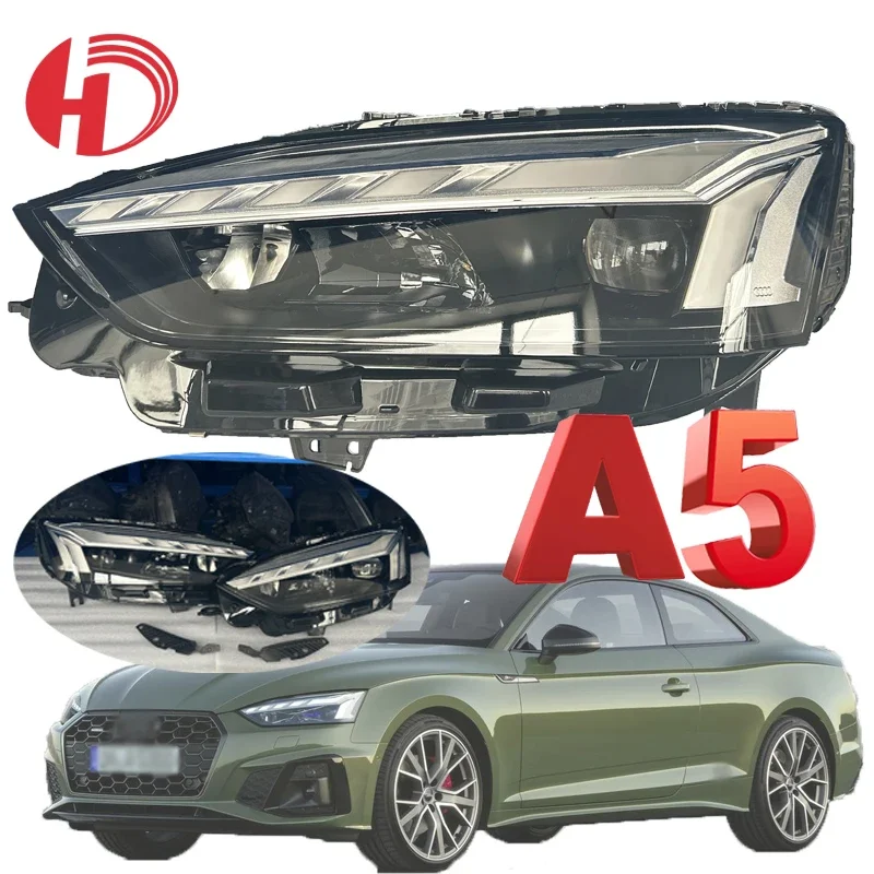 A5 A5L Used Original Headlights Assembly 16-24 Rs5 Daylight Streaming Turn Signal Modified Led Laser Headlights For Audi A5 A5L