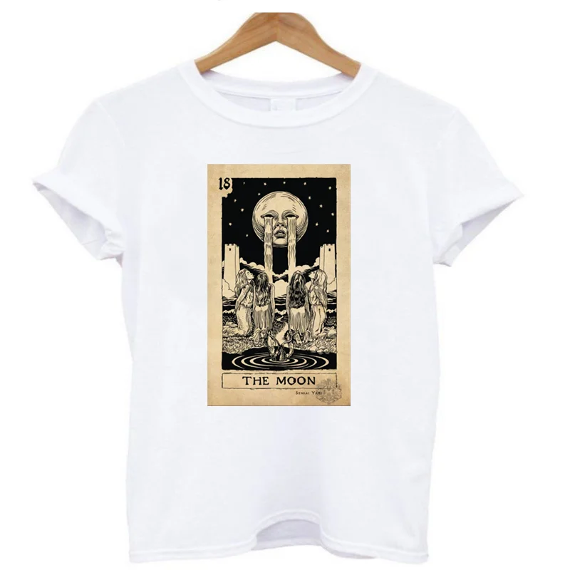 2 sztuk/partia Moon Fool Tarot termosamoprzylepne naklejki termotransferowe żelazko na łaty do prasowania aplikacja t-shirt DIY