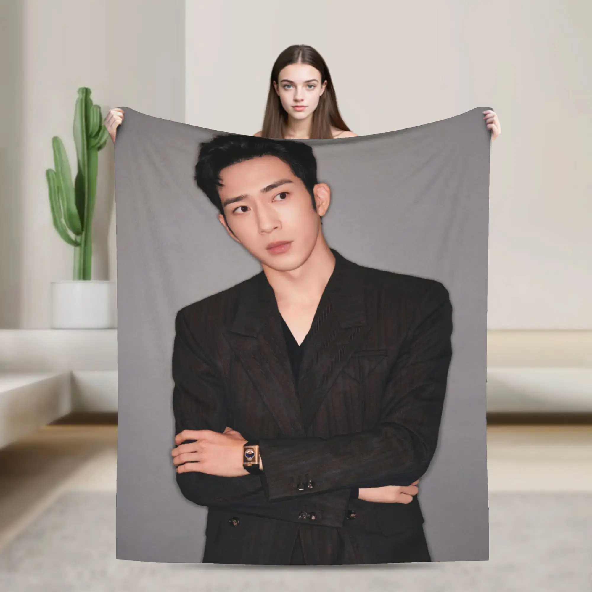 The Early Spring jing boran Stuff Blankets Super Soft Flannel  Throw Blankets Cozy Quilt