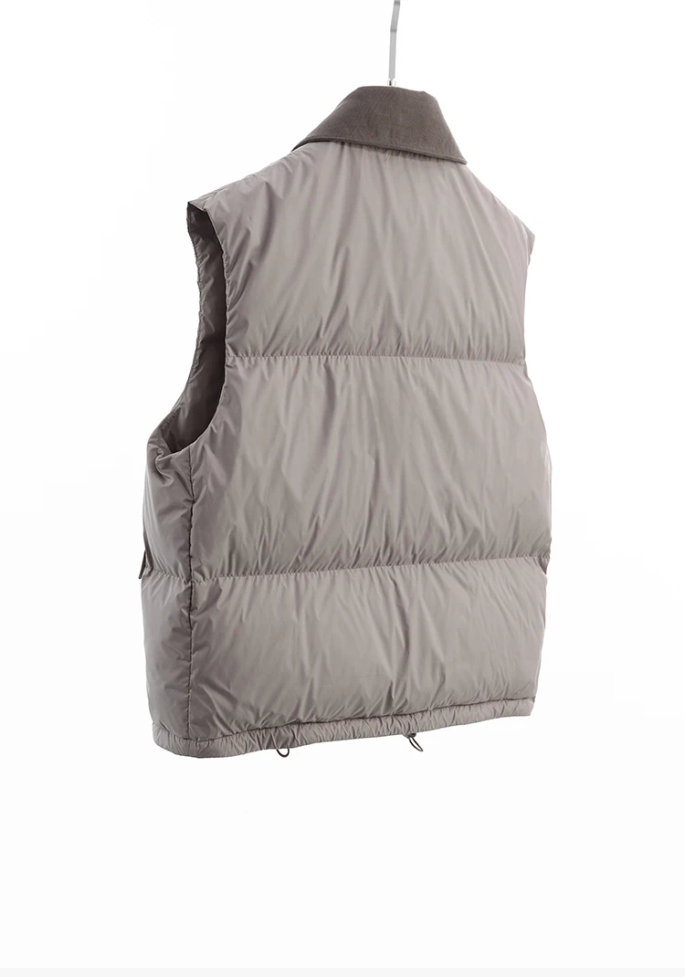 Goose Down~Women's Vest, Warm down Sleeveless Top, Slim-Fit Vest for Petite Figures, New Winter Style