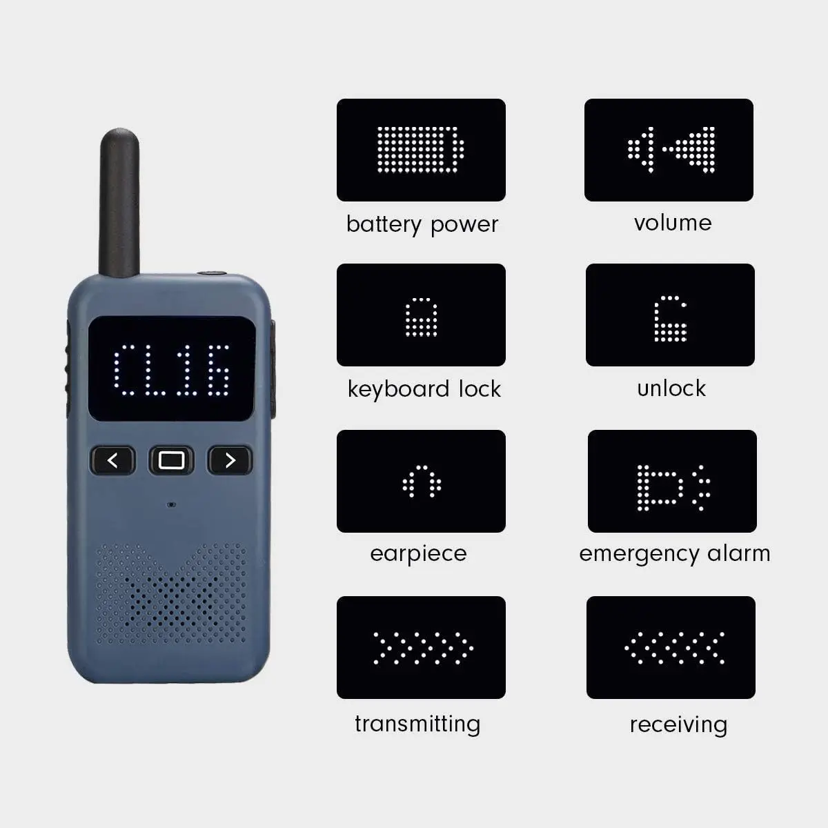 Walkie Talkie Mini Retevis USB Typ C Telefon RB619 PMR 446 Radio Walkie-Talkies 2 Stück Zwei-Wege-Radio Tragbares Radio PTT Hotel