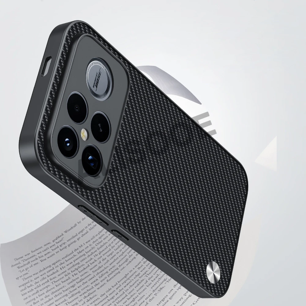 Für POCO F9 Ultra POCO F8 F9 Pro F7 F6 F5 F4 GT Hülle Abdeckung Modische Fasertextur PU-Leder Kunststoff Schutz Capa Funda – Detail 6