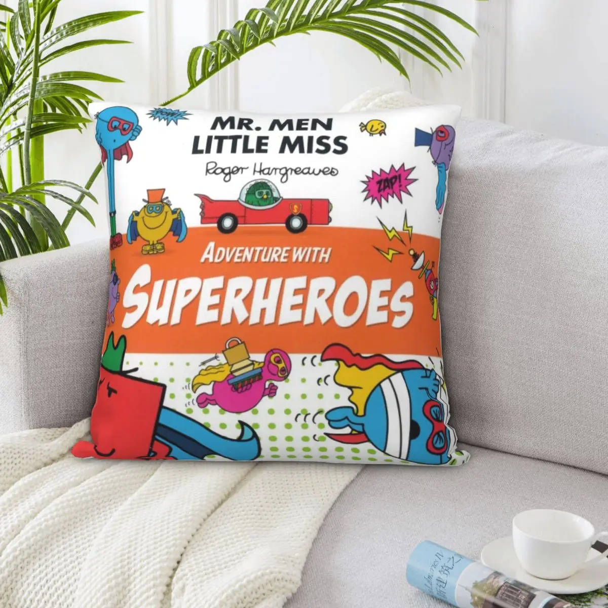 

Mr. Men 02195 Cushion Pillowcases Pillow Cover Dakimakura Pillow Case Pillow Cover