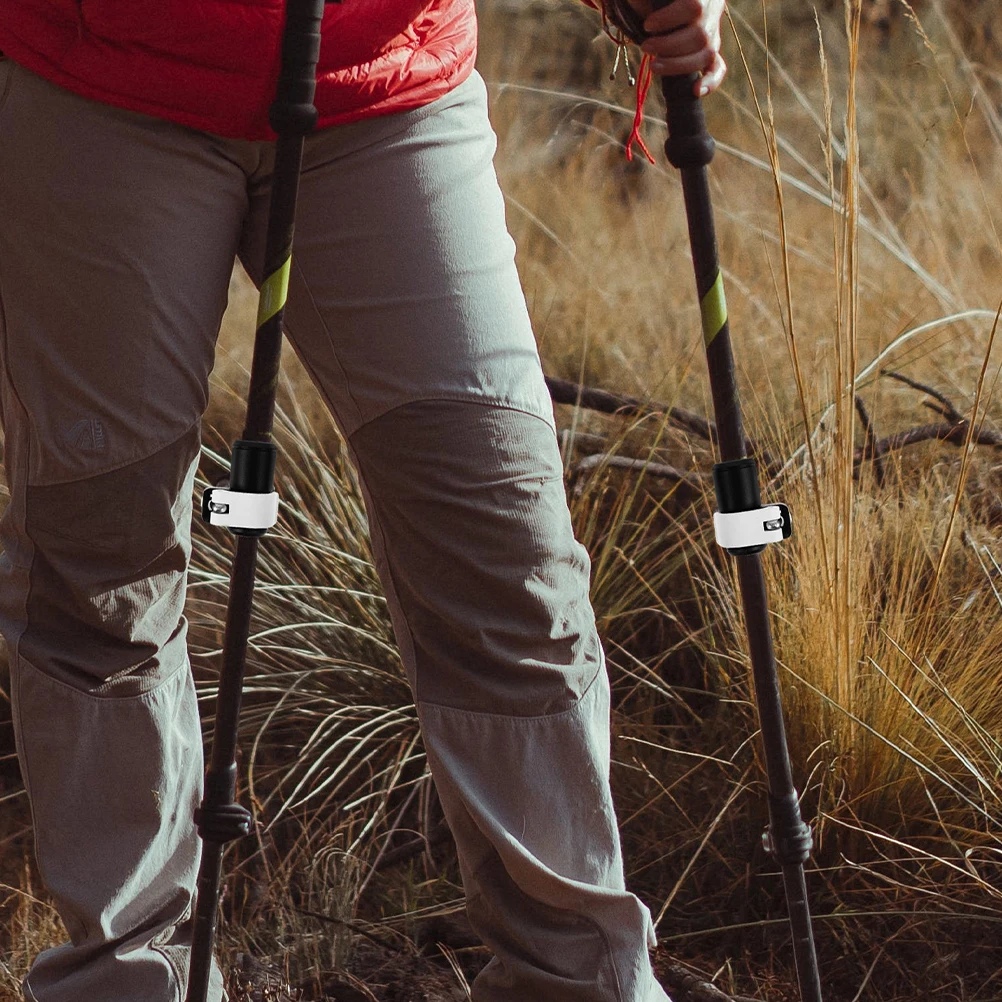 

2Pcs Trekking Pole Accessories Durable Plastic Locks for Walking Sticks Hiking Camping Gear-Compatible with Most Poles Easy