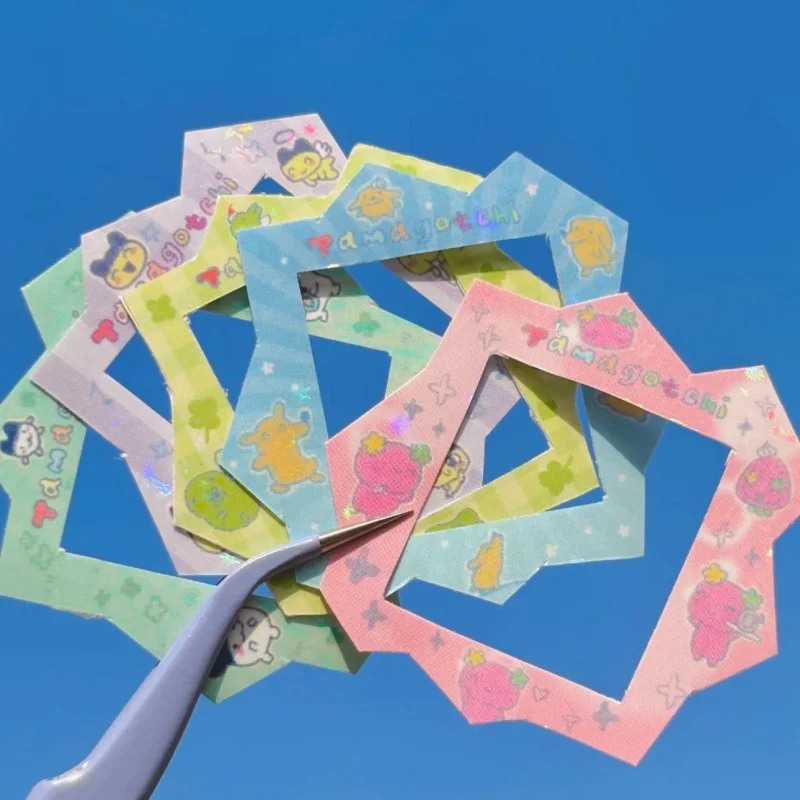 جديد تماغوتشي الجنة تماغوتشي حديقة سعيدة سيليكون الغطاء الواقي لوحة ورقة ملصق الألم ملصق غير تفكيك #6