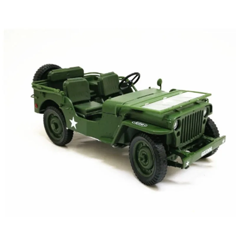 1:18 Military Tactics Alloy Diecast Car Model Opening Hood Panels To Reveal The Engine For Children Gift Toys