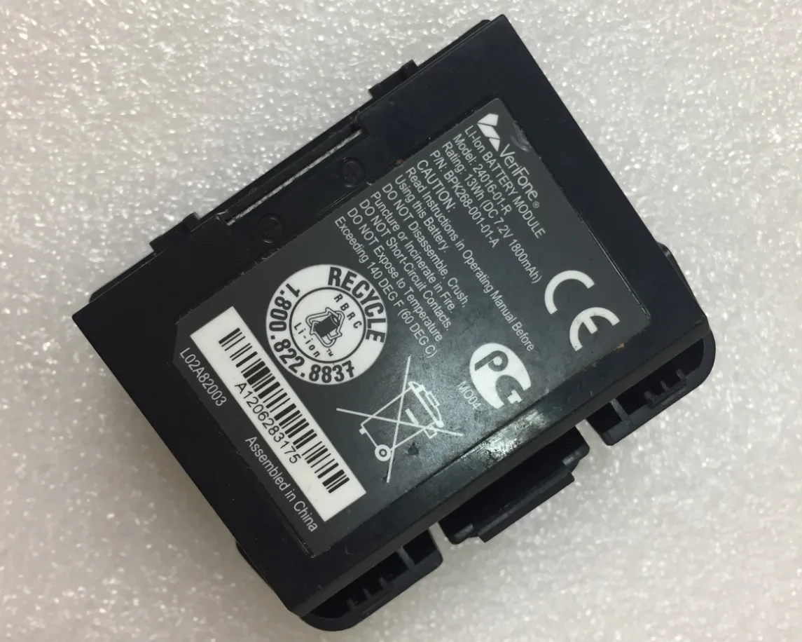 New Verifone POS  Battery 7.2V 1800mAh 24016-o1-R for  Handheld POS Terminal Vx520 Vx670 Vx680 Spare Parts