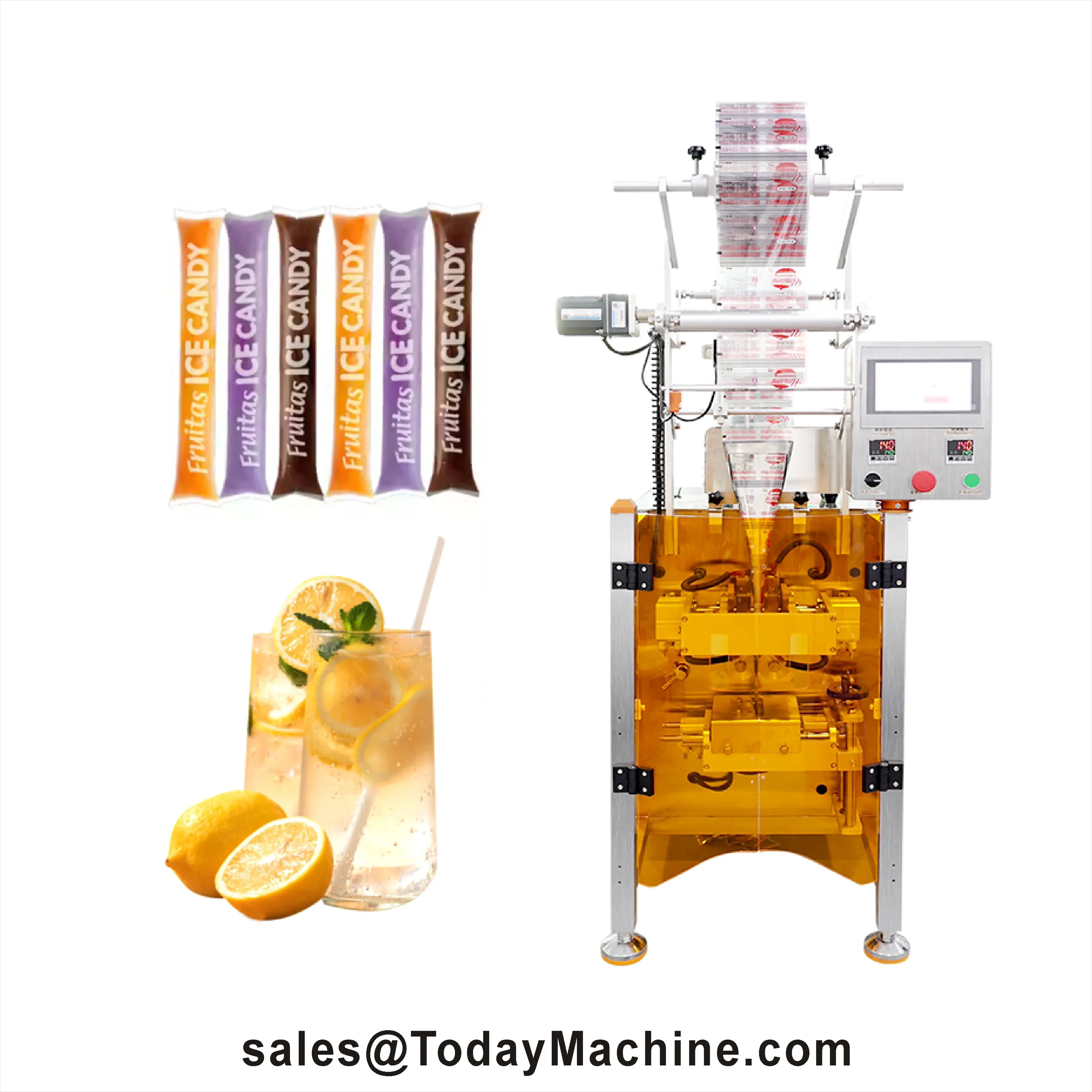 High Accuracy Automatic Liquid Mayonnaise Peanut Butter Ketchup Filling and Packaging Machine