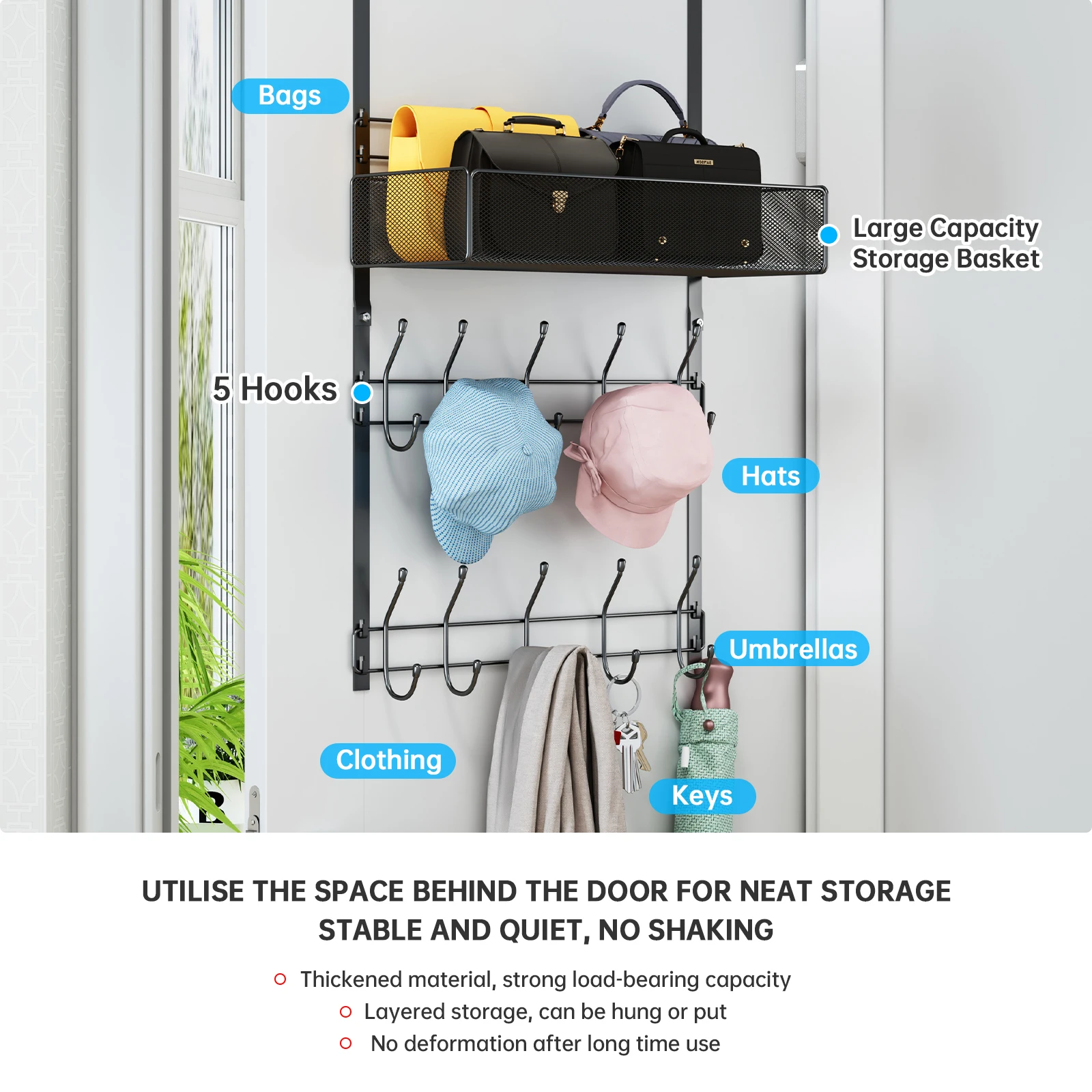 Thumbnail 3 - #42 Best Wall Mounted Coat Racks to Buy In 2026