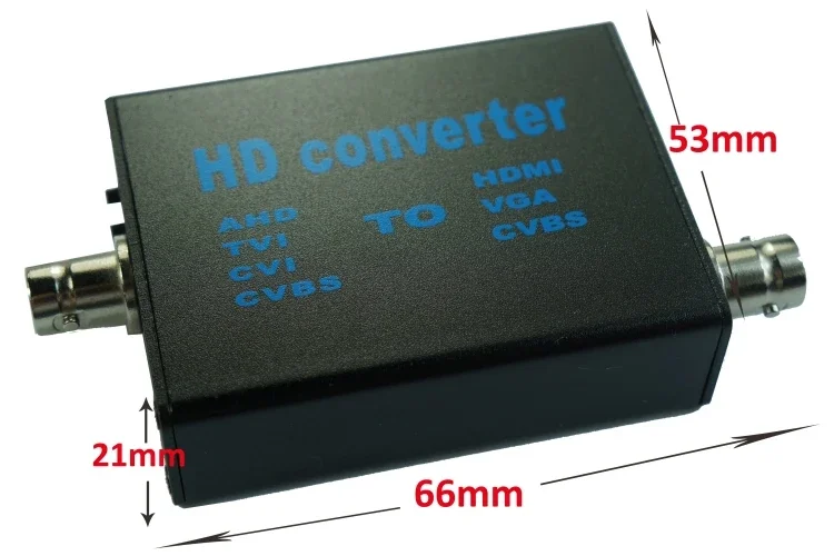 Video Converter AHD41 Video Signal Connector AHD To HDMI Cctv Video Transmission Tool Cvi Tvi Cvbs Convertor