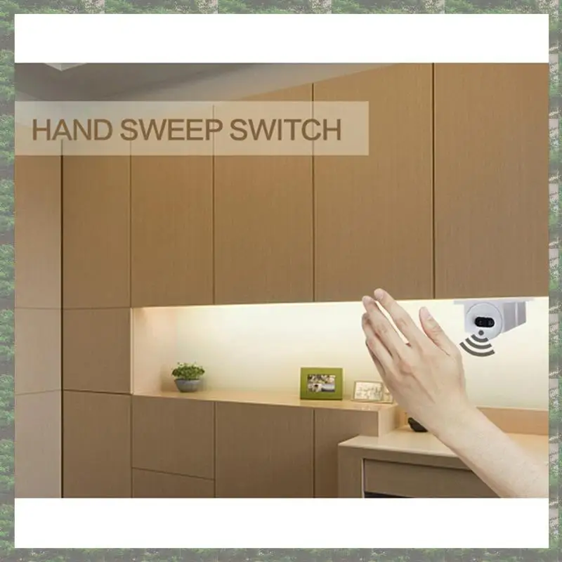 Best Of 2025-4X 5A 60 Вт ИК-датчик руки умный переключатель постоянного тока 12 В/24 В прерыватель разъем ручной волновой свет переключатель движения