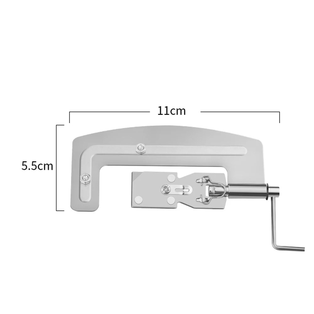 Schnelles automatisches Angelhaken-Tyer aus Aluminiumlegierung, schnelles doppelköpfiges Nadelbindegerät für einfache Knoten, Salzwasser-Köder, Riggi – Detail 4
