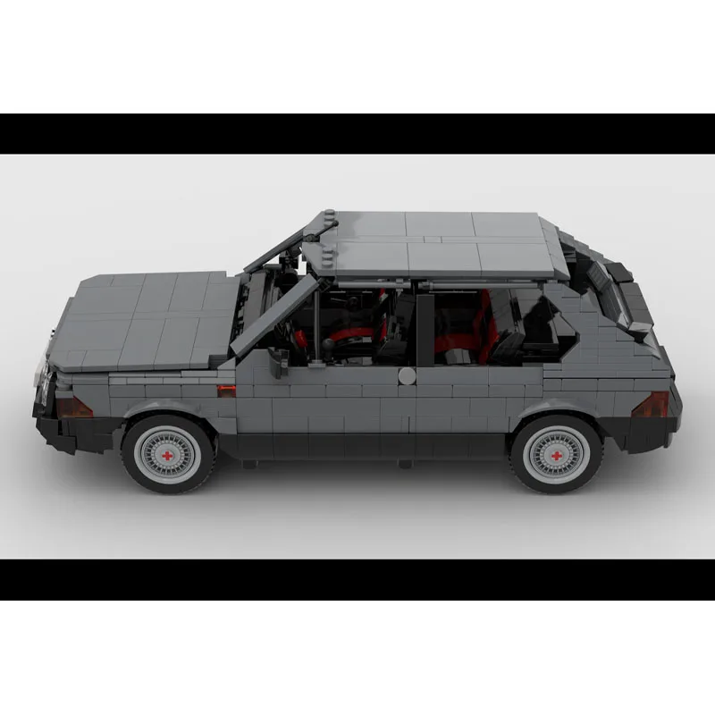 

MOC-186421Classic1990s культовый спортивный автомобиль гоночный строительный блок модель, 1364 деталей, креативная игрушка MOC для мальчиков и детей на день рождения