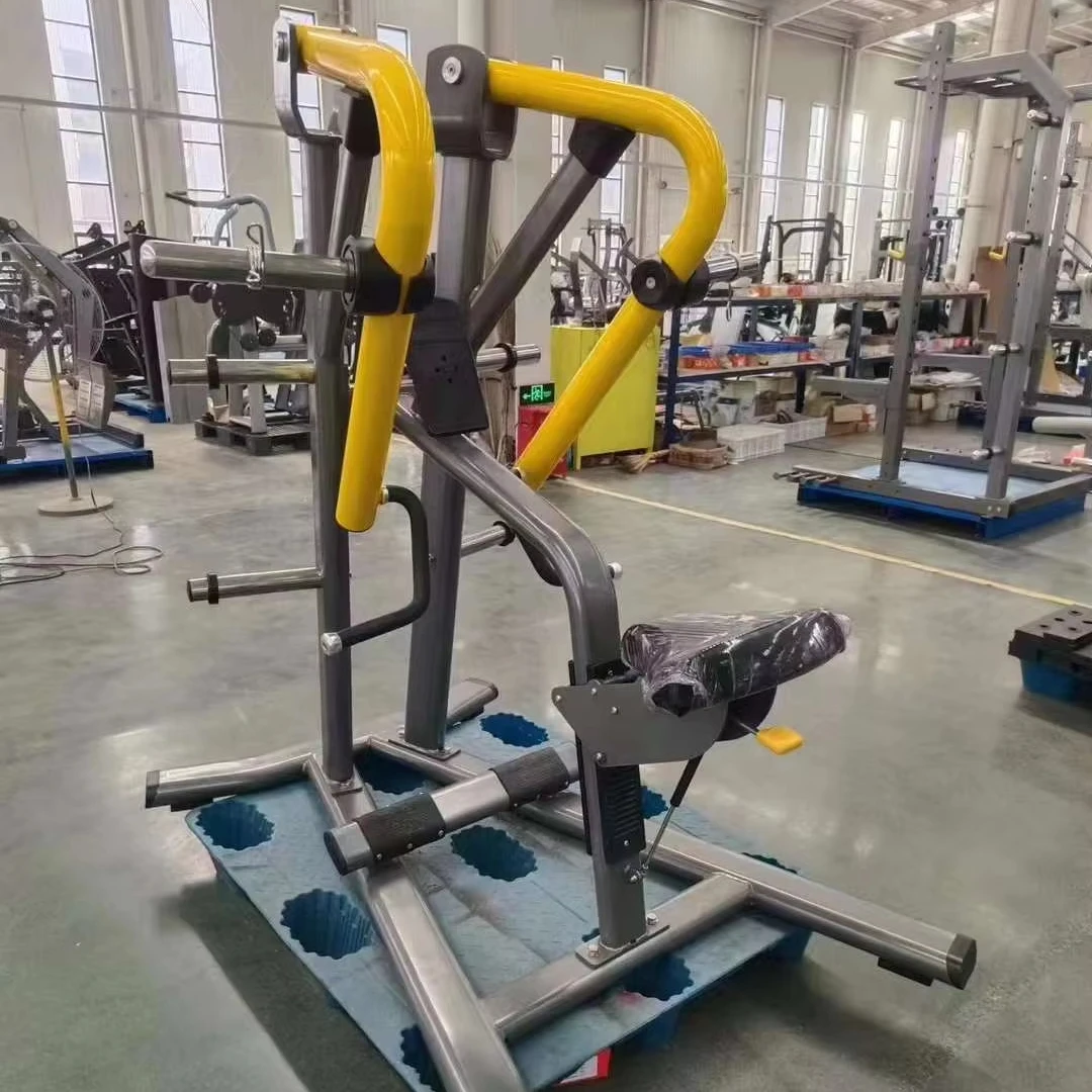 

Gym Fitness Low Price Equipment Training Plate Loaded Low Row Lat Pull Down Row Machine