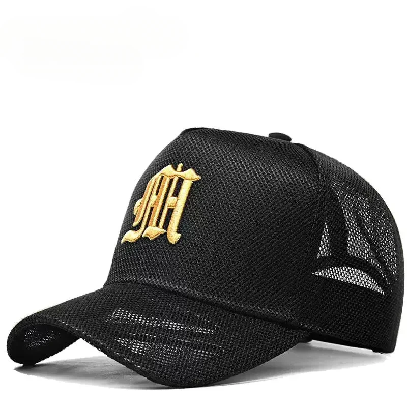 

Summer Eye Breathable Tall Crown plus Size Baseball Cap Face-Looking Small Lightweight Hat Wide Brim Peaked C