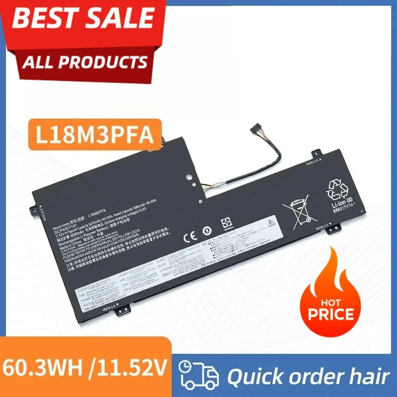 

L18M3PFA L18D3PF2 Laptop Battery For Lenovo Yoga C740-15IML C740-15IML-81TD Series 5B10T83739 5B10T83740 5B10W67402
