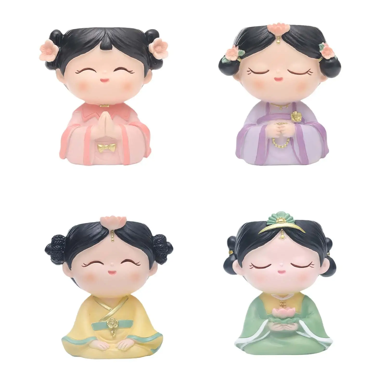 

Head Planter Desktop Flowerpot Girl Statue,Creative Pen Holder,DIY Gift Cute