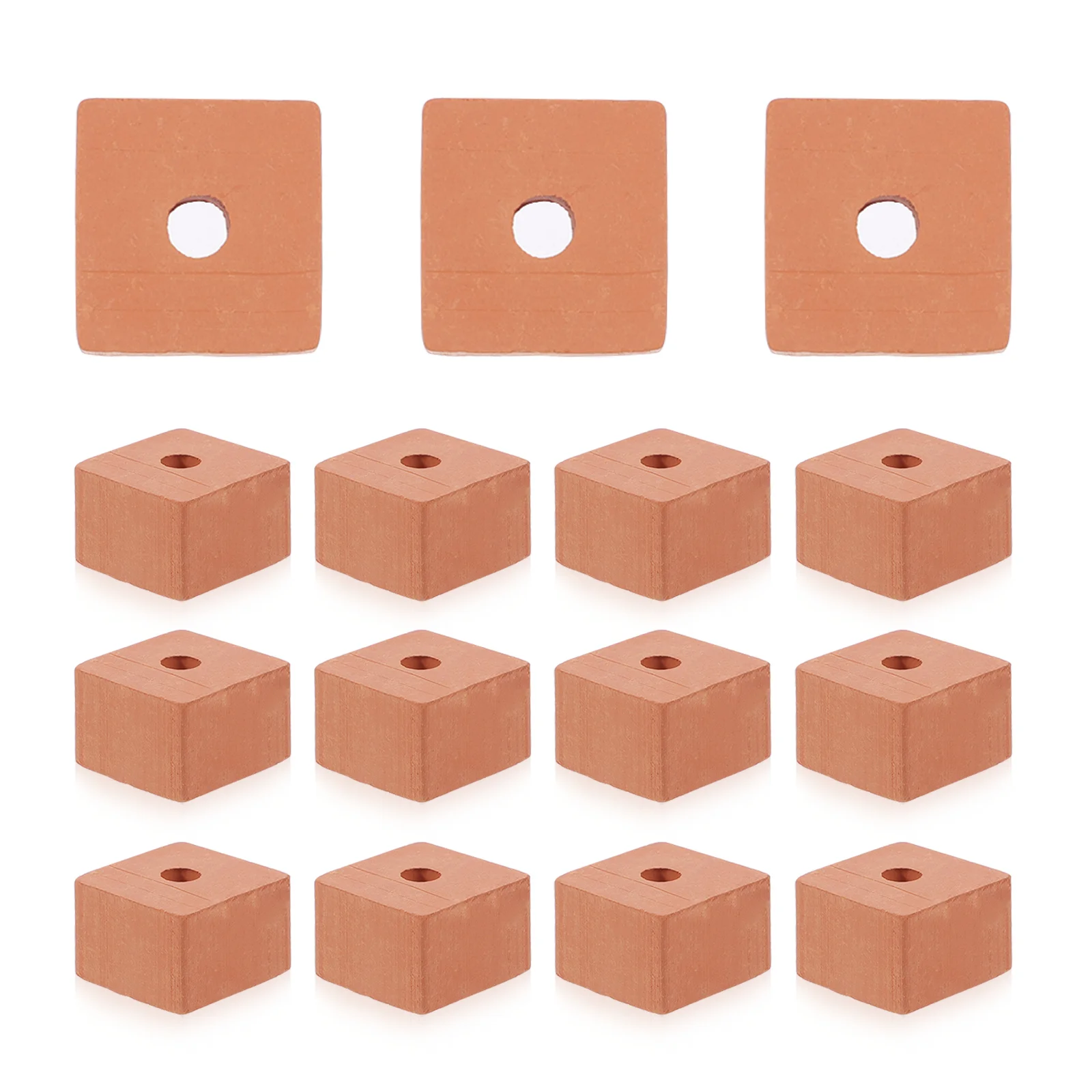 

20Pcs Simulation Bricks Mini Building Pieces for Room Decor Micro Landscape Design -on Gift for Children