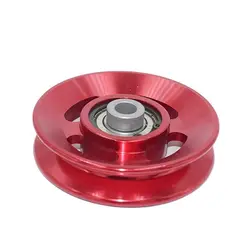 88MM Aluminum Alloy Pulley Haning Bearing Pulley Fitness Training Lifting Wheel, Gym Sport Sheave Pulley Equipment Accessories