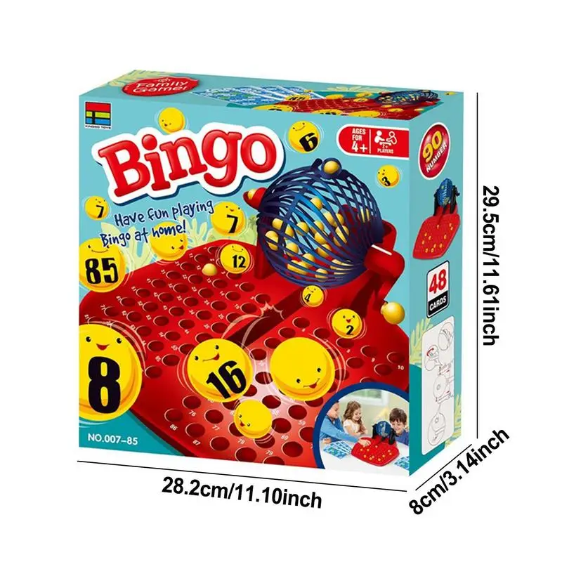 Bingo Game For Kids Lotto Lottery Number Machine Family Party Table Game Funny Simulation Jackpot Shaker Toys Bingo Game Machine