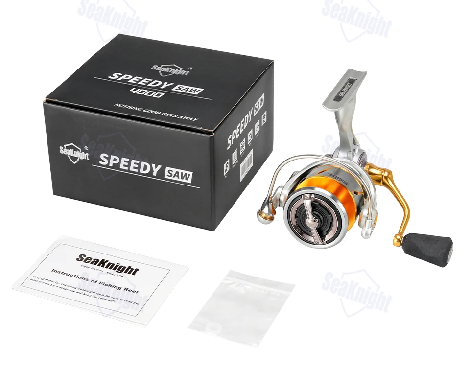 SeaKnight Brandneue Speedy SAW Salzwasser-Angelrolle 10+1BB Vollständig Wasserdichte Rollen mit Carbonfaser-Bremse bis zu 11K – Detail 16