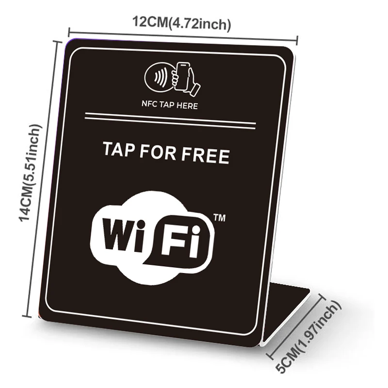 Share Wi-Fi with an NFC Card Seamlessly Connect Guests to Your Wifi