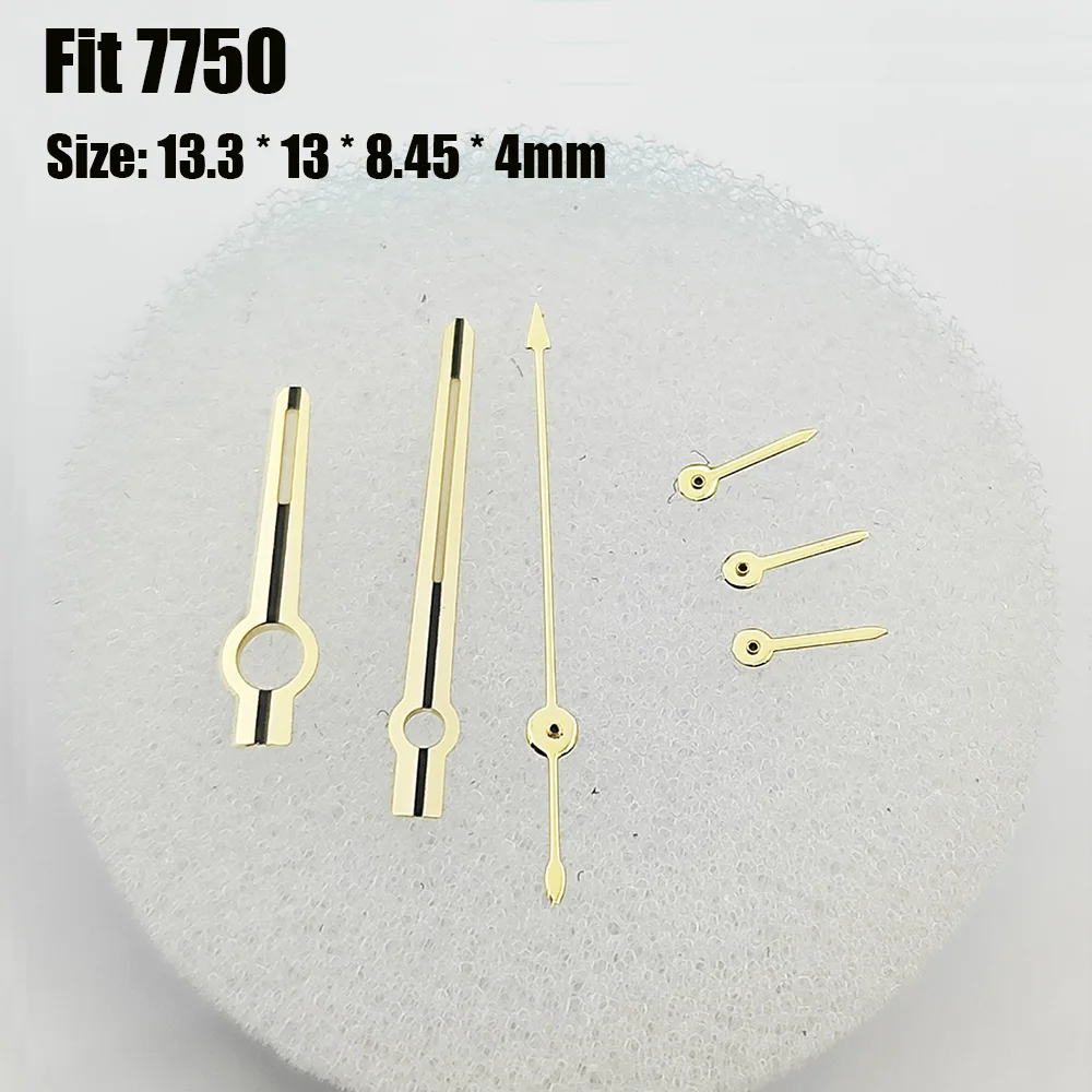 

Аксессуары для часов Указатель для часов Подходит для механизма 7750 RLX Часы Хвилинные секундные стрелки Стрелки часов 13,3*13*8,45*4 мм