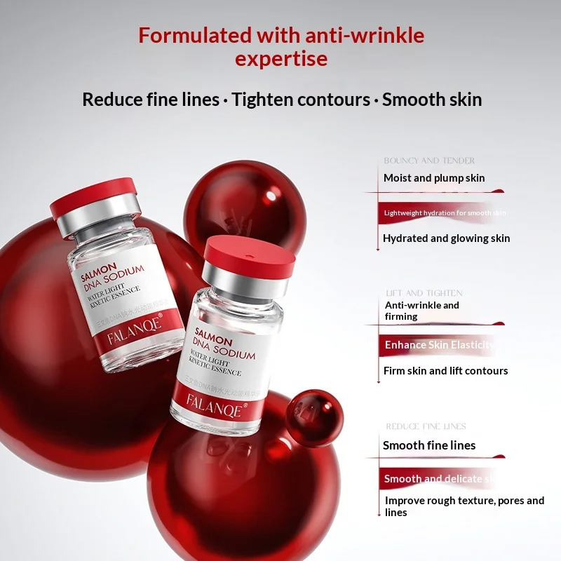 Salmon DNA Sodium Collagen Stock Solution, Skin Firming Brightening Anti-Aging Hydra Essence