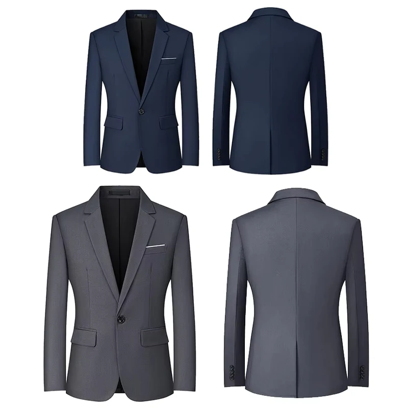 

Мужские повседневные пиджаки на одной пуговице, приталенные блейзеры, отдельные элементы костюма, спортивные пиджаки для свадьбы, выпускного вечера, вечеринки