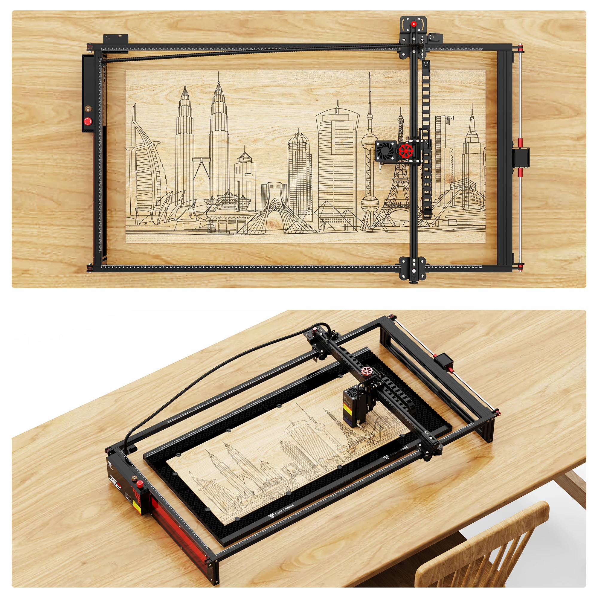 Twotrees Extension Kit Laser Engraving Machine Upgrade Kit