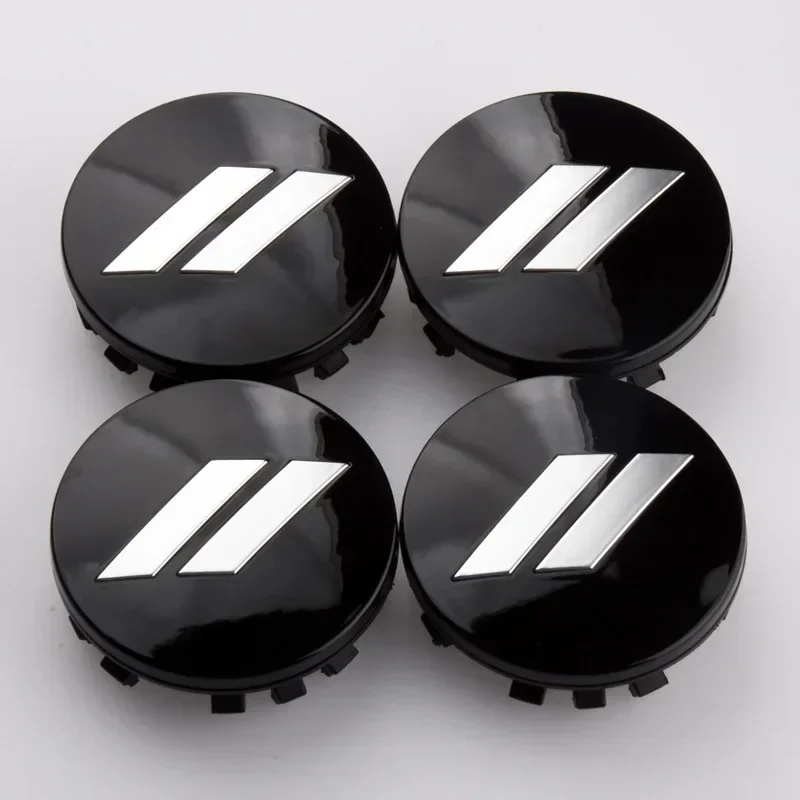 4pcs x 63mm Car Logo Wheel Center Hub Caps Rim Cover Emblem Sticker for Dodge Charger Challenger Hell Cat SRT Chrysler 300C