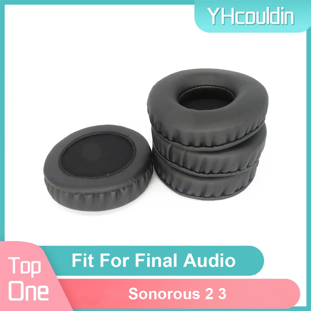 Earpads For Final Audio Sonorous 2 3 Headphone Earcushions PU Soft Pads Foam Ear Pads Black