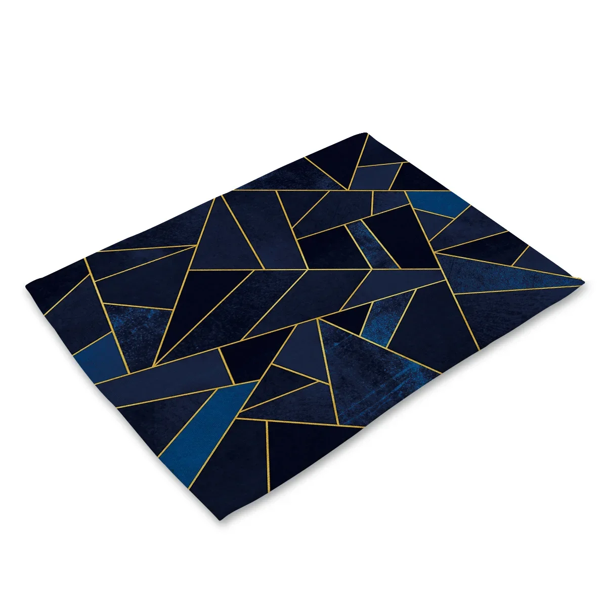 Modern Abstract Geometric Placemats Non-Slip Washable Place Mat for Home Party Dining Tables Wedding Kitchen Banquets Decor