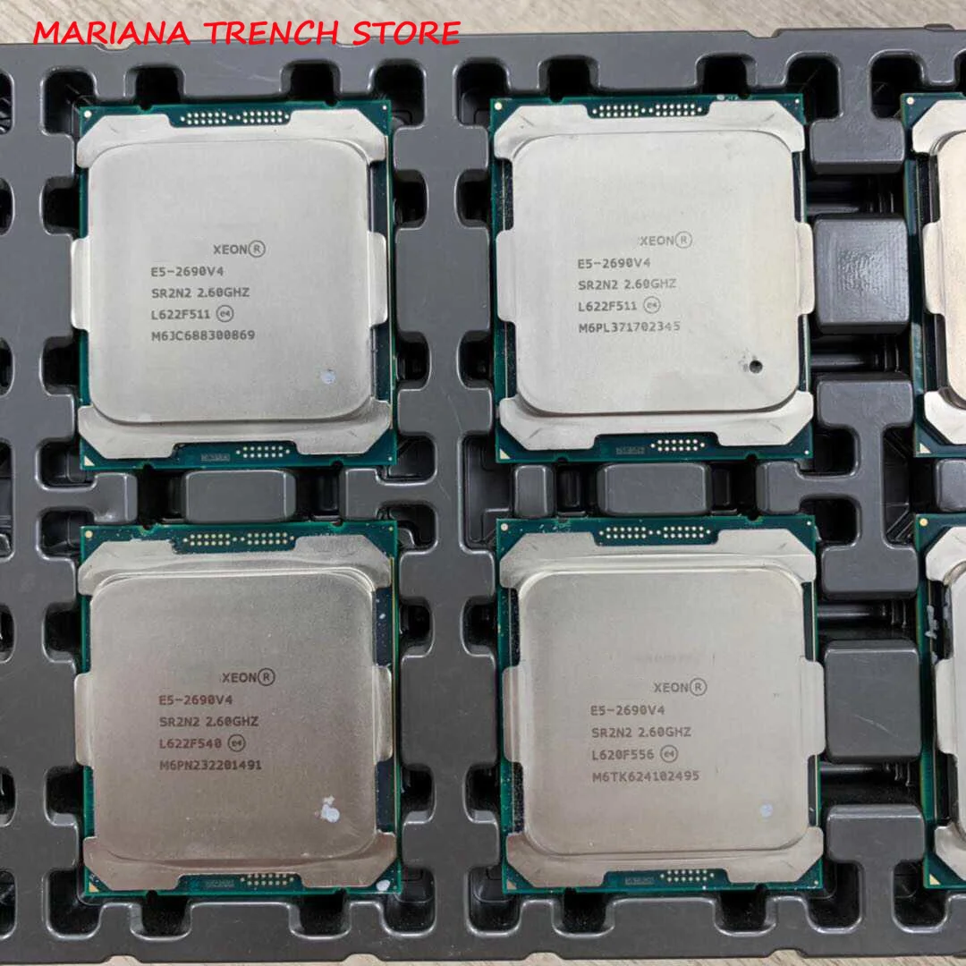 CPU for Xeon Processor E5-2690 V4 14nm 14 Cores 28 Threads 2.60GHz 35M Cache LGA2011-3