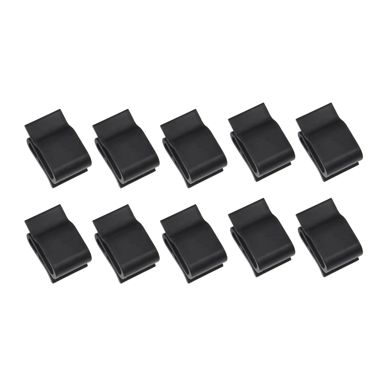 Cable Mount Solar Panel Clip 2 Lines 50Pcs Clamps Bracket Insulated PV Wire Plastic Temperature Resistant Outdoor High Quality