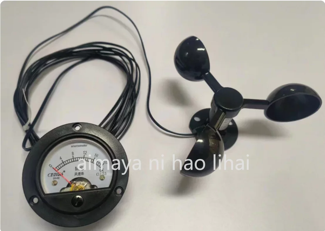 New anemometer Simple anemometer can measure wind speed without power supply Crane wind speed measurement display Pointer type
