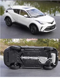 Model Decoration 1:18 For Original GAC Toyotas C-HR CHR Toyotas 2022 Simulation Alloy Car Model