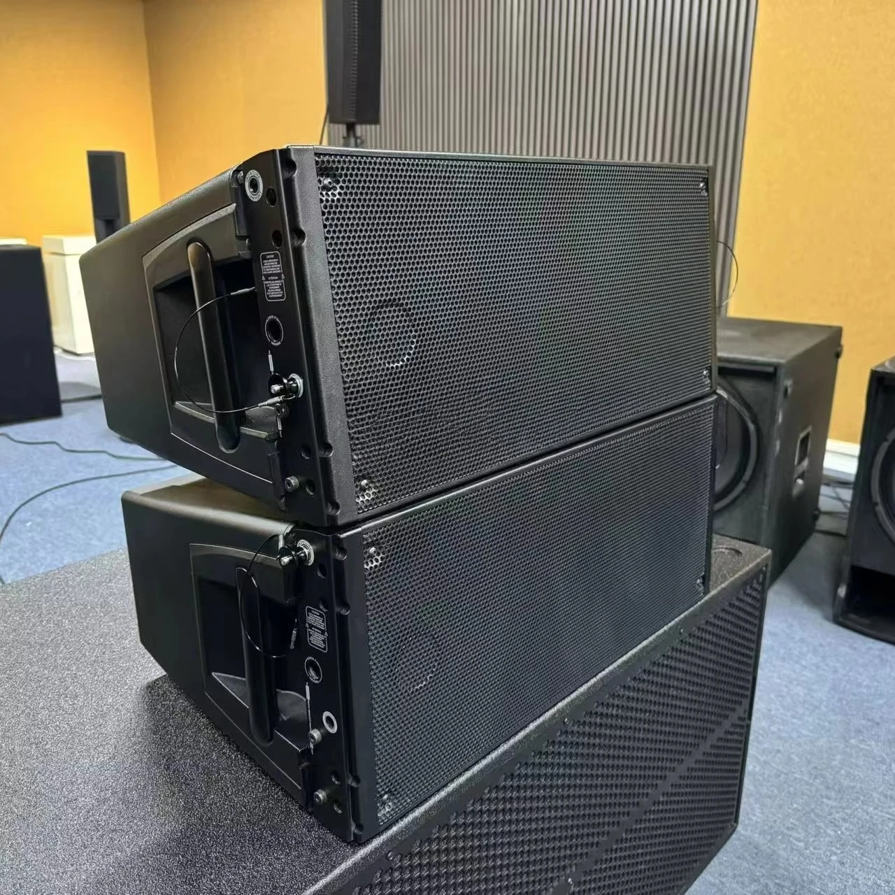 Pro Sound HDL 20-A Dual 10 Inch Active Line Array Speakers Powered Sound System DJ Stage Pa Hdl 20a Speaker