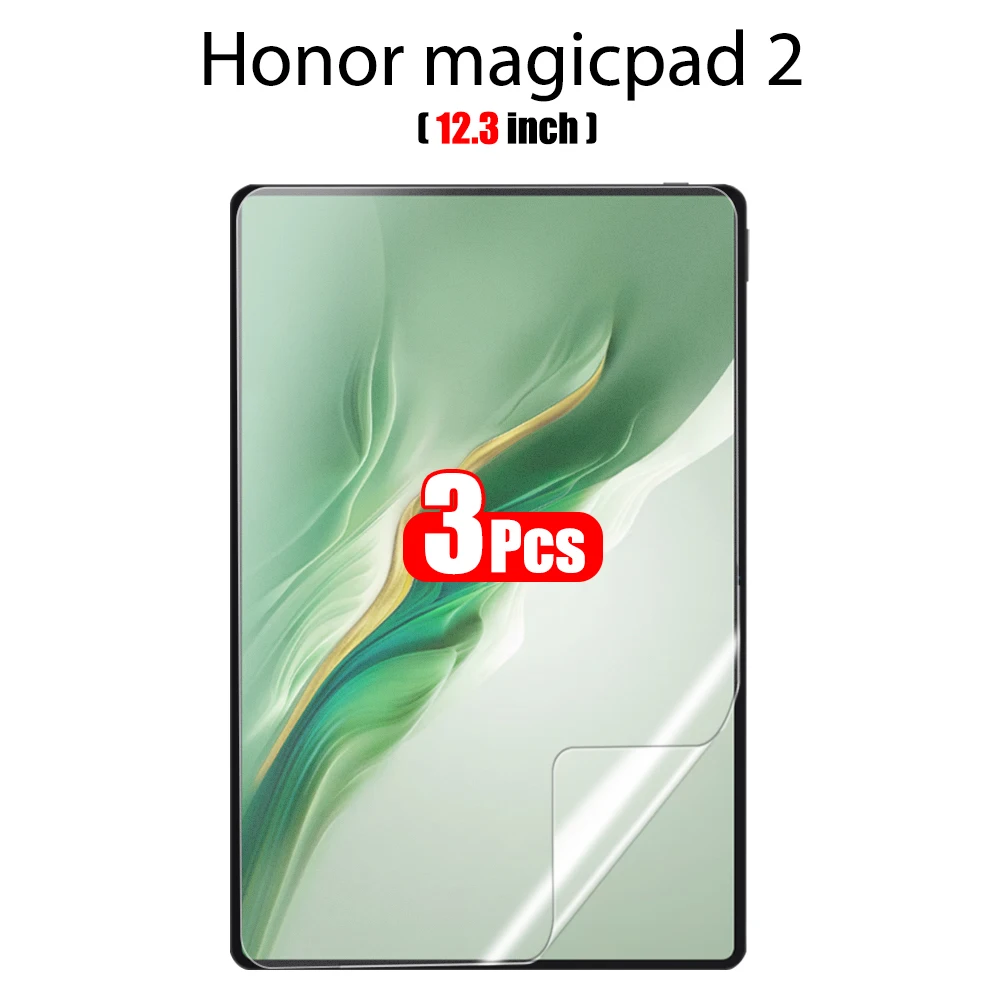 3 Stück Papiergefühl wie Displayschutzfolie für Honor Magicpad 2 2024 12,3 Zoll ohne Glas