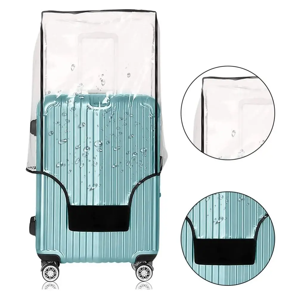 

Travel Luggage Protector Case PVC Baggage Cover Suitcase Protective Cover Suitcase Case Dust Cover Travel Accessories