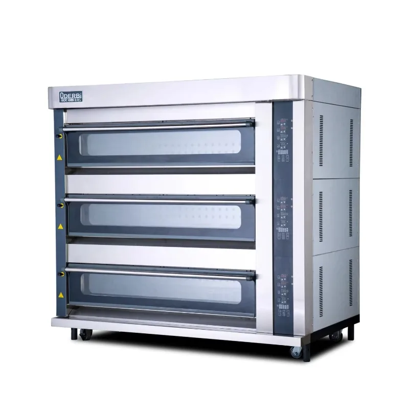 Customized Fully Automatic Large Capacity Gas Oven Bakery Equipment for Baking Cake Commercial Use Professional Grade